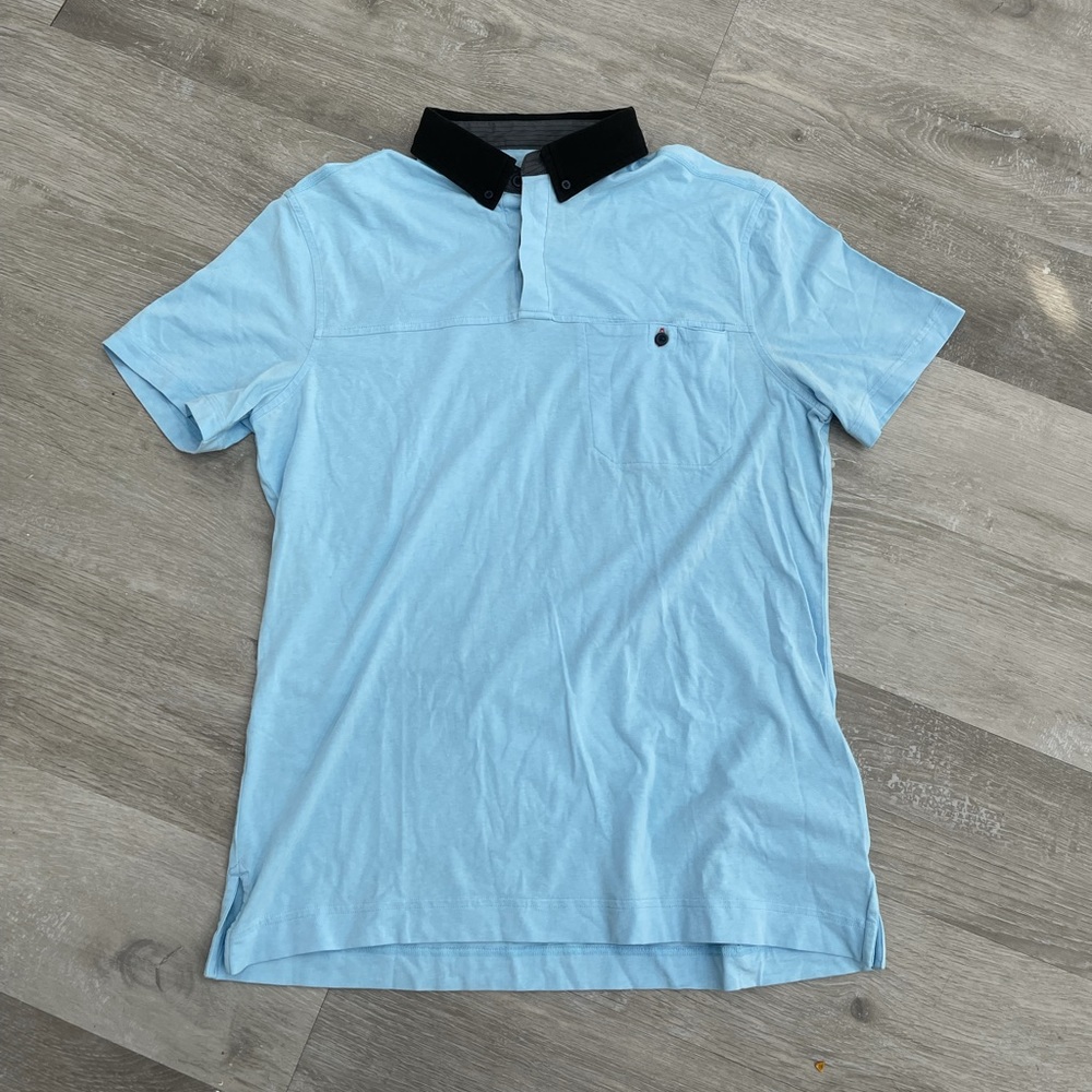 Lululemon button color men’s polo shirt golf